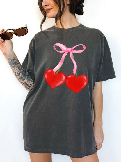 Cherry Hearts Tee