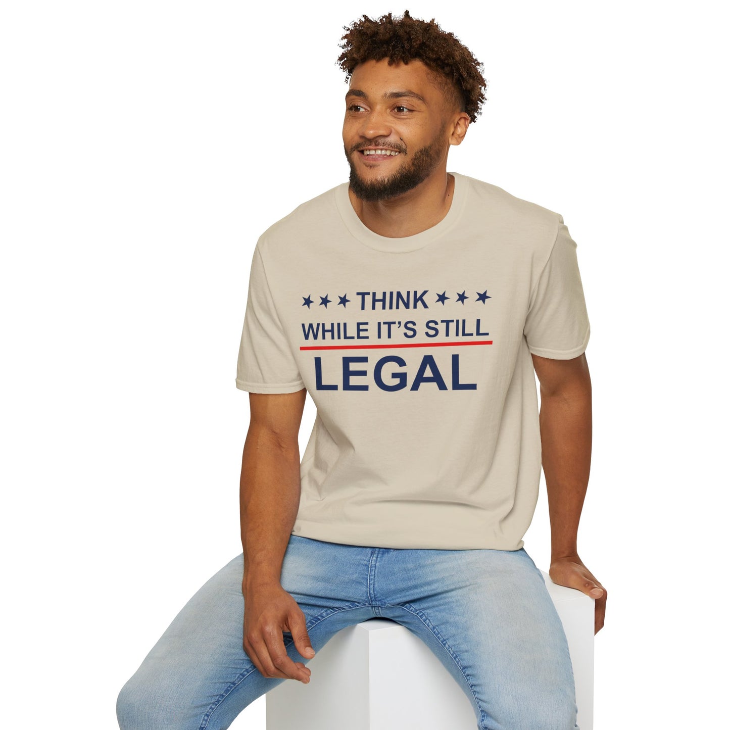 Think while it's still legal Shirt, feminist political tee, Rhianna shirt. Activist unisex tee, protest shirt, girl power, Human Rights