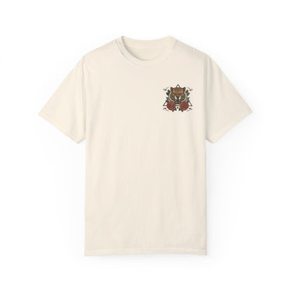 Feral Mom Society Shirt, Distressed Tiger Tee, Trendy Mom Shirt