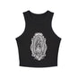 Virgin Mary Tank Top - Vintage Chicano Art Shirt - Nuestra Señora Graphic Tee - Lowrider Aesthetic Tank - Retro Catholic Apparel