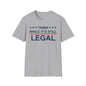 Think while it's still legal Shirt, feminist political tee, Rhianna shirt. Activist unisex tee, protest shirt, girl power, Human Rights