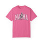 Mama Checkered Lightning Bolt Tee,Mom Shirt, Vintage Grunge Aesthetic, Cool Gift For Mom, Mothers Day, Oversized Comfort Colors T Shirt,