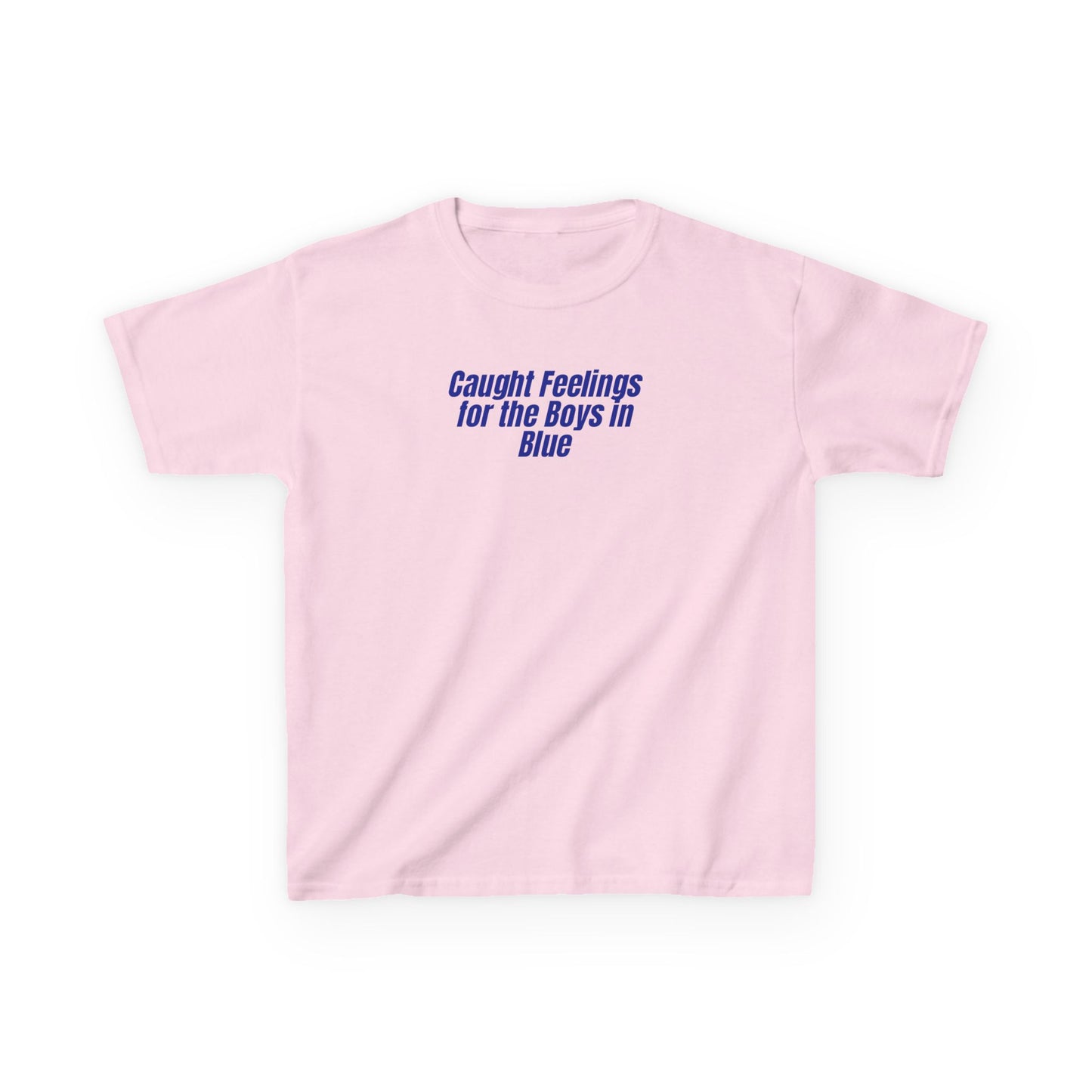 Feelings For The Boys in Blue Baseball Baby Tee