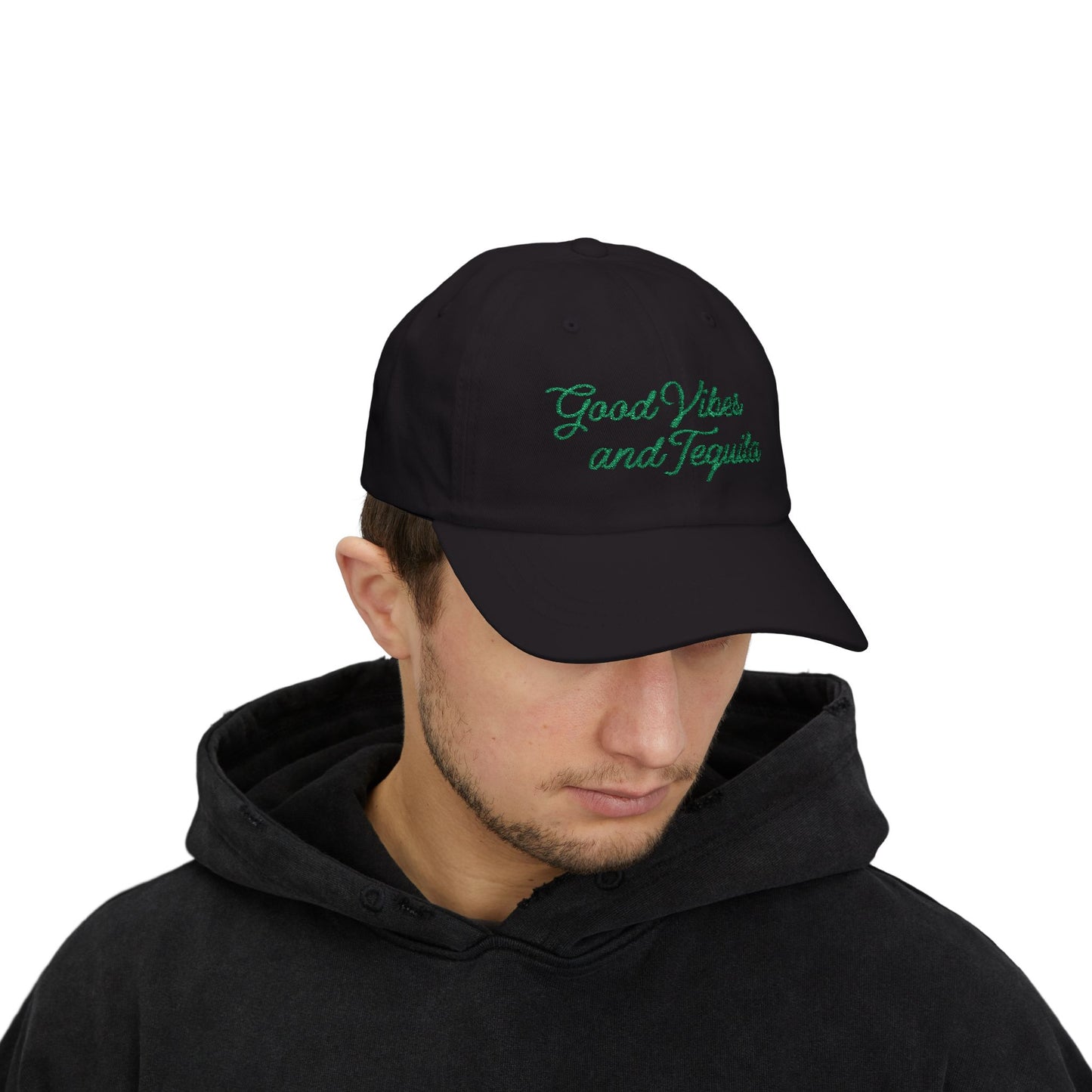 Good Vibes & Tequila Vintage Trucker Hat embroidered, Nashville Hat for Women, Country Concert Hat Day Drinking, vacation Hat for her