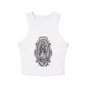 Virgin Mary Tank Top - Vintage Chicano Art Shirt - Nuestra Señora Graphic Tee - Lowrider Aesthetic Tank - Retro Catholic Apparel