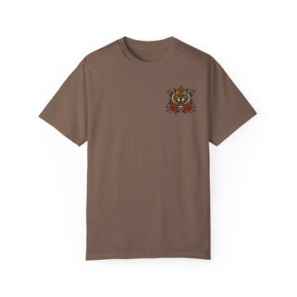 Feral Mom Society Shirt, Distressed Tiger Tee, Trendy Mom Shirt
