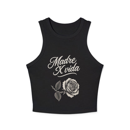 MadreXVida Racerback Rib Tank Top