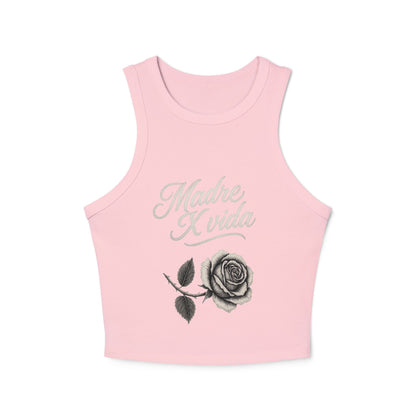 MadreXVida Racerback Rib Tank Top