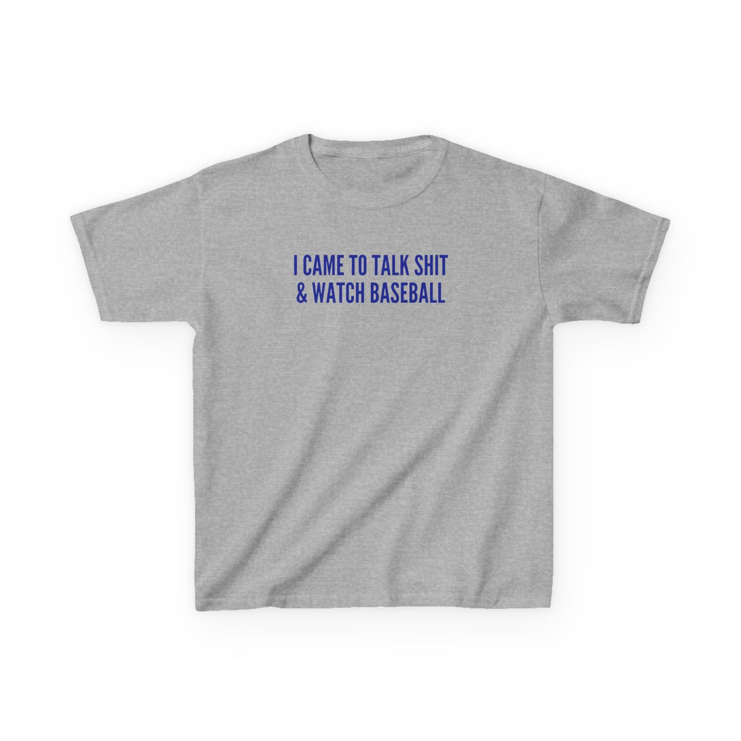 Talk Shit Baseball Baby Tee