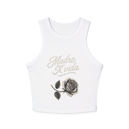 MadreXVida Racerback Rib Tank Top