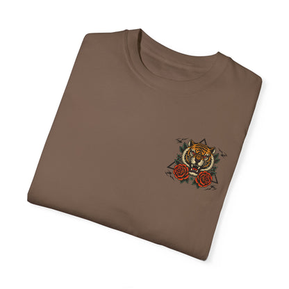 Feral Mom Society Shirt, Distressed Tiger Tee, Trendy Mom Shirt