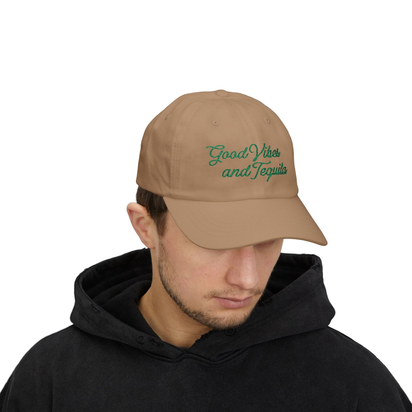 Good Vibes & Tequila Vintage Trucker Hat embroidered, Nashville Hat for Women, Country Concert Hat Day Drinking, vacation Hat for her