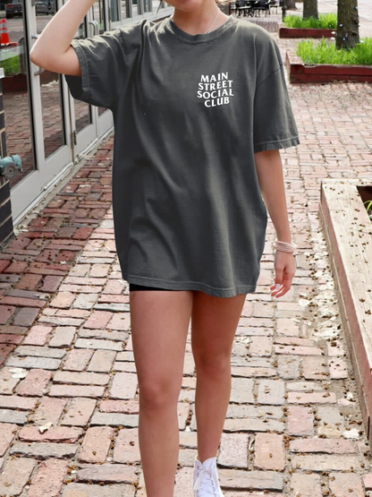 Main Street Social Club Tee