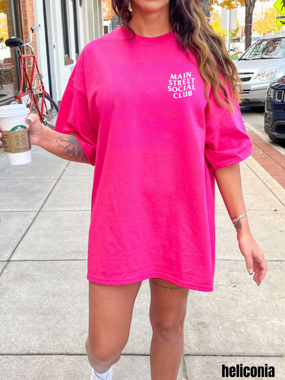 Main Street Social Club Tee