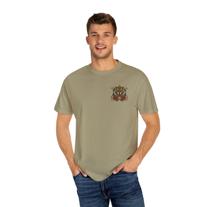 Feral Mom Society Shirt, Distressed Tiger Tee, Trendy Mom Shirt
