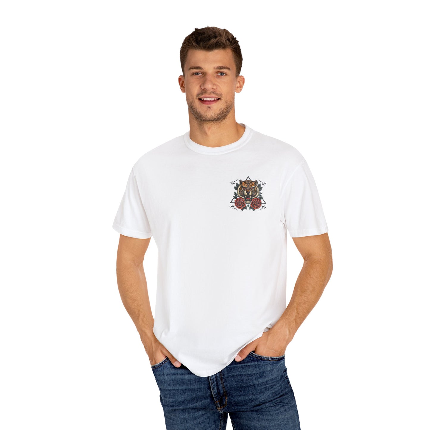 Feral Mom Society Shirt, Distressed Tiger Tee, Trendy Mom Shirt