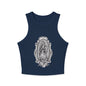 Virgin Mary Tank Top - Vintage Chicano Art Shirt - Nuestra Señora Graphic Tee - Lowrider Aesthetic Tank - Retro Catholic Apparel