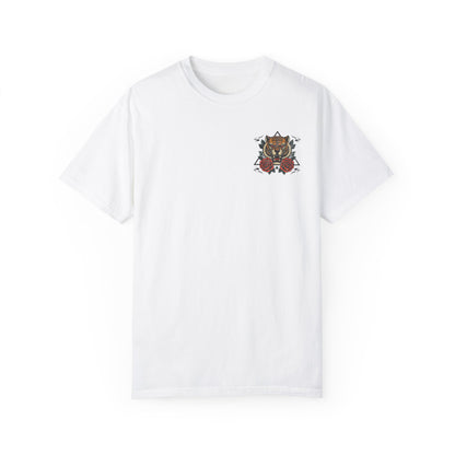 Feral Mom Society Shirt, Distressed Tiger Tee, Trendy Mom Shirt