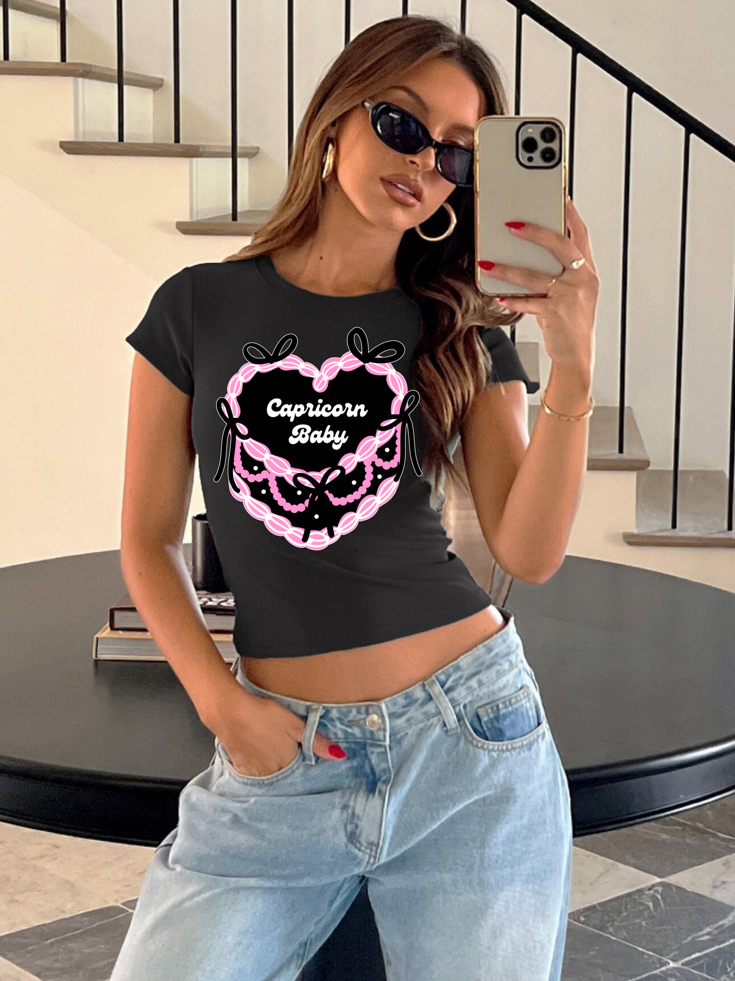 Capricorn Baby- Baby Tee
