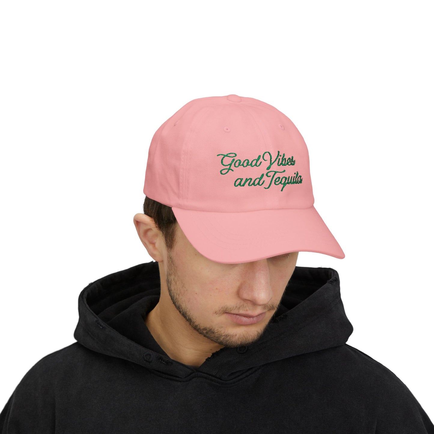 Good Vibes & Tequila Vintage Trucker Hat embroidered, Nashville Hat for Women, Country Concert Hat Day Drinking, vacation Hat for her
