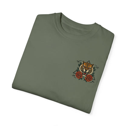 Feral Mom Society Shirt, Distressed Tiger Tee, Trendy Mom Shirt