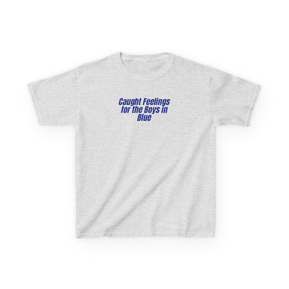 Feelings For The Boys in Blue Baseball Baby Tee
