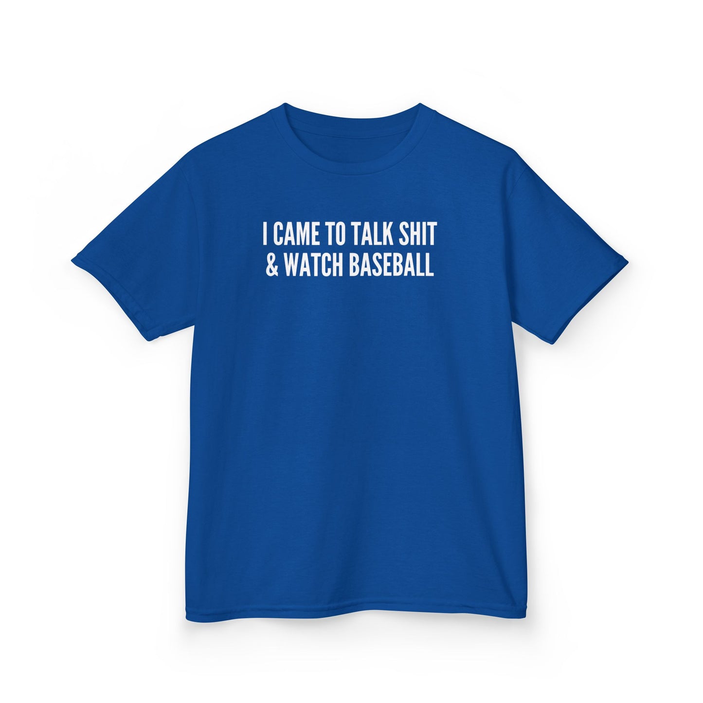 Talk Shit Baseball Baby Tee