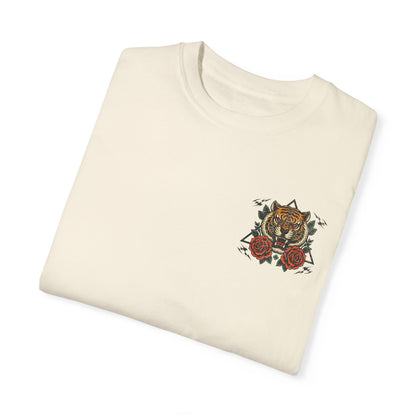 Feral Mom Society Shirt, Distressed Tiger Tee, Trendy Mom Shirt