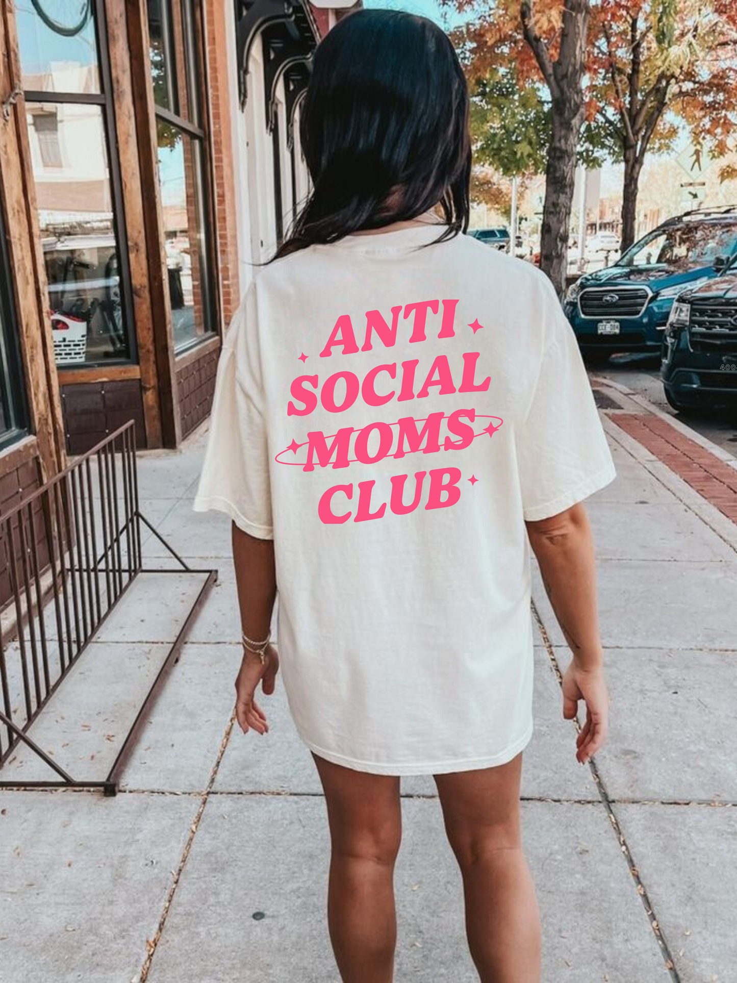Anti Social Moms Club Tee, Mom Shirt