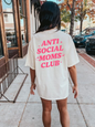 Anti Social Moms Club Tee, Mom Shirt