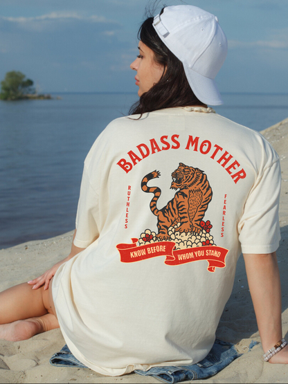 Badass Mother Shirt, Mom Tee