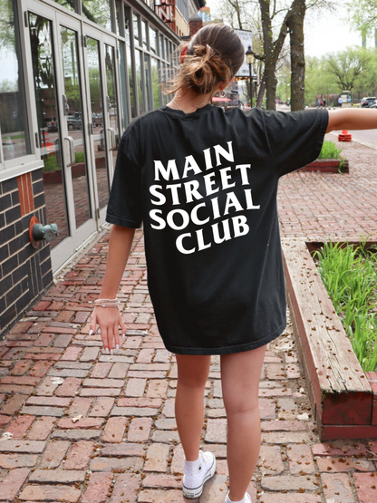 Main Street Social Club Tee