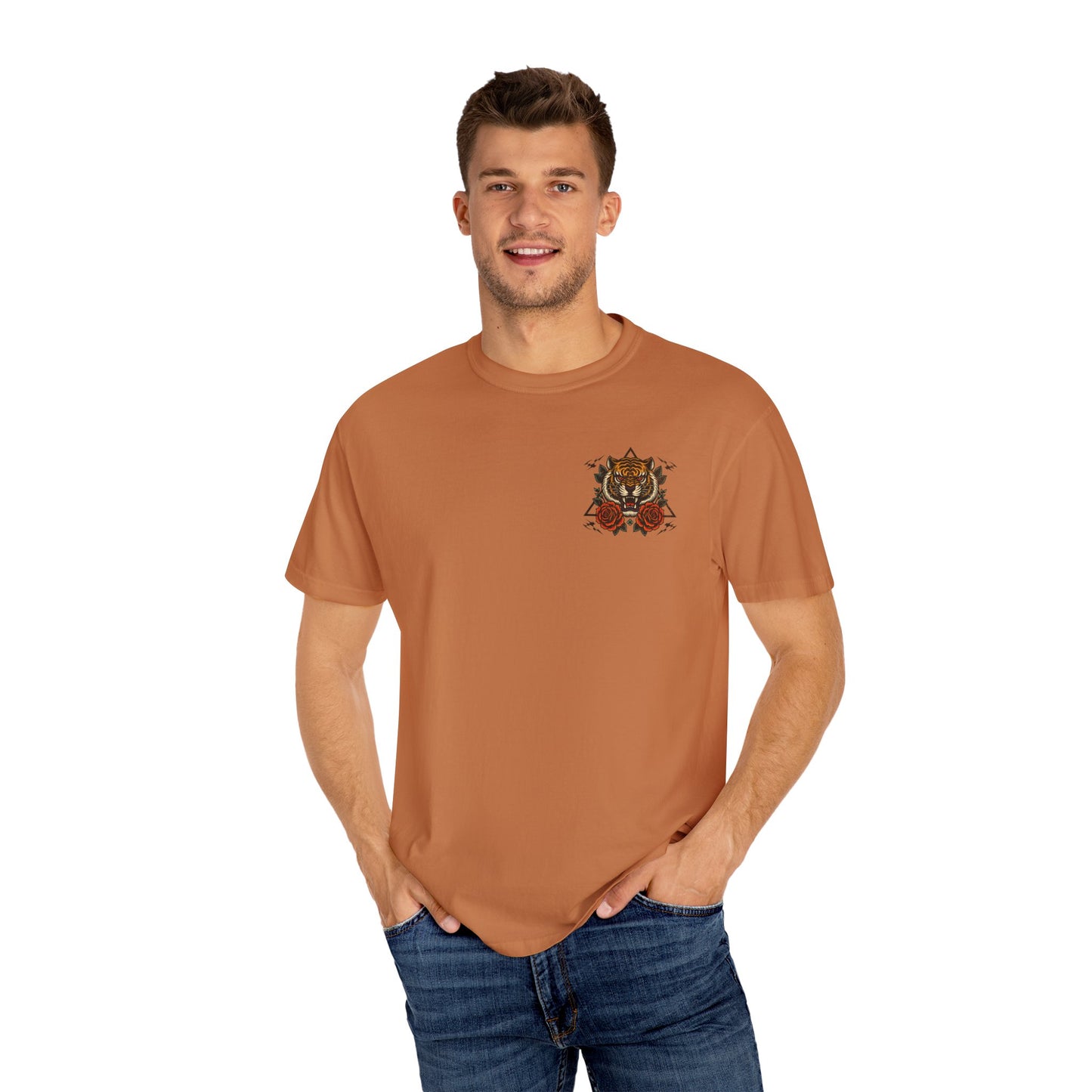 Feral Mom Society Shirt, Distressed Tiger Tee, Trendy Mom Shirt