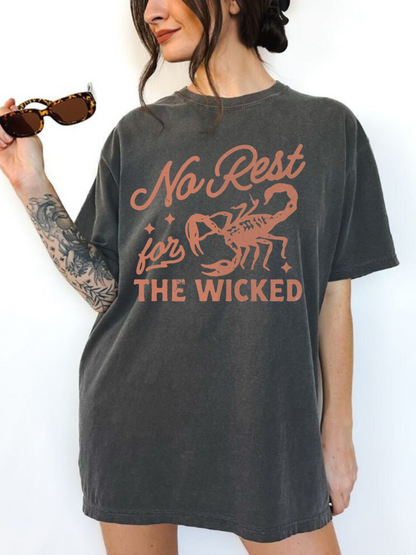 No Rest for the Wicked Tee