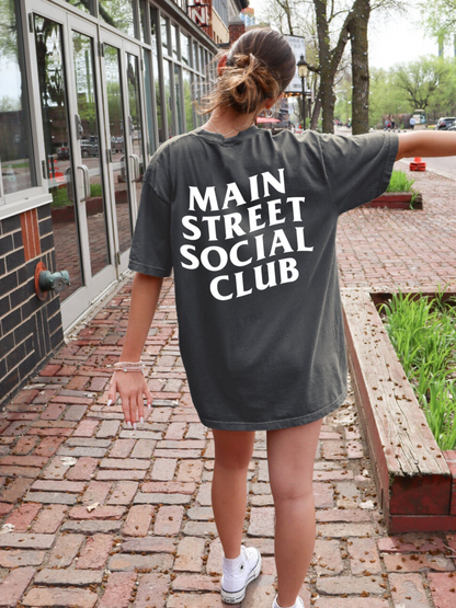 Main Street Social Club Tee