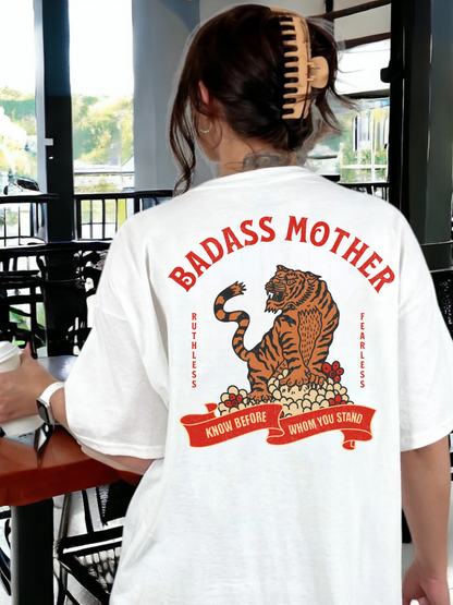 Badass Mother Shirt, Mom Tee