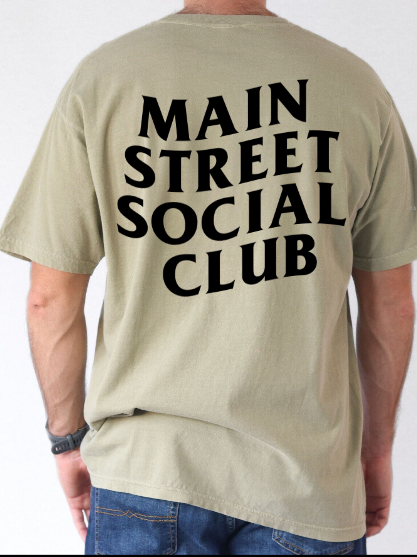 Main Street Social Club Tee