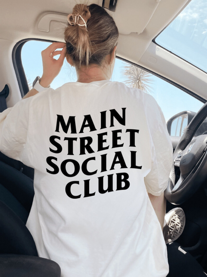 Main Street Social Club Tee