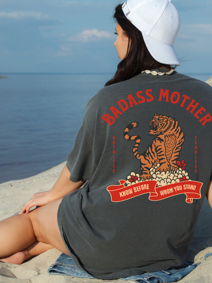 Badass Mother Shirt, Mom Tee