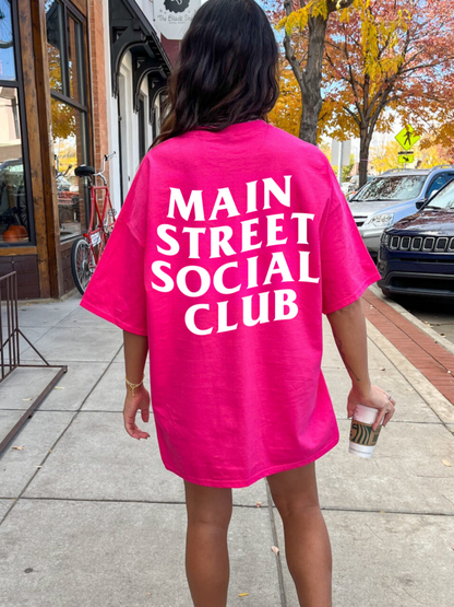Main Street Social Club Tee