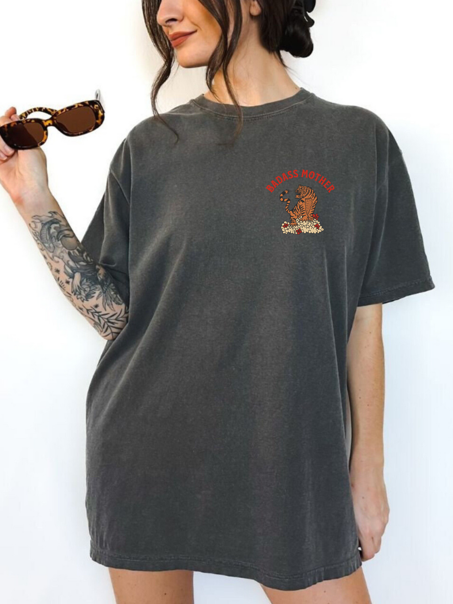 Badass Mother Shirt, Mom Tee