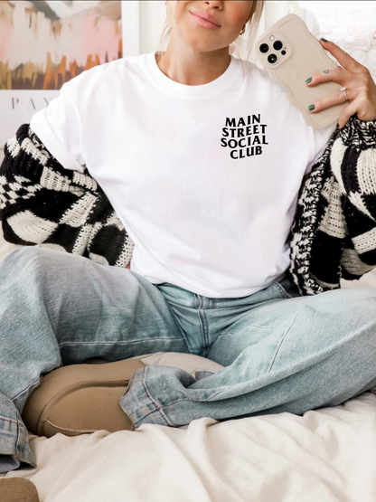 Main Street Social Club Tee