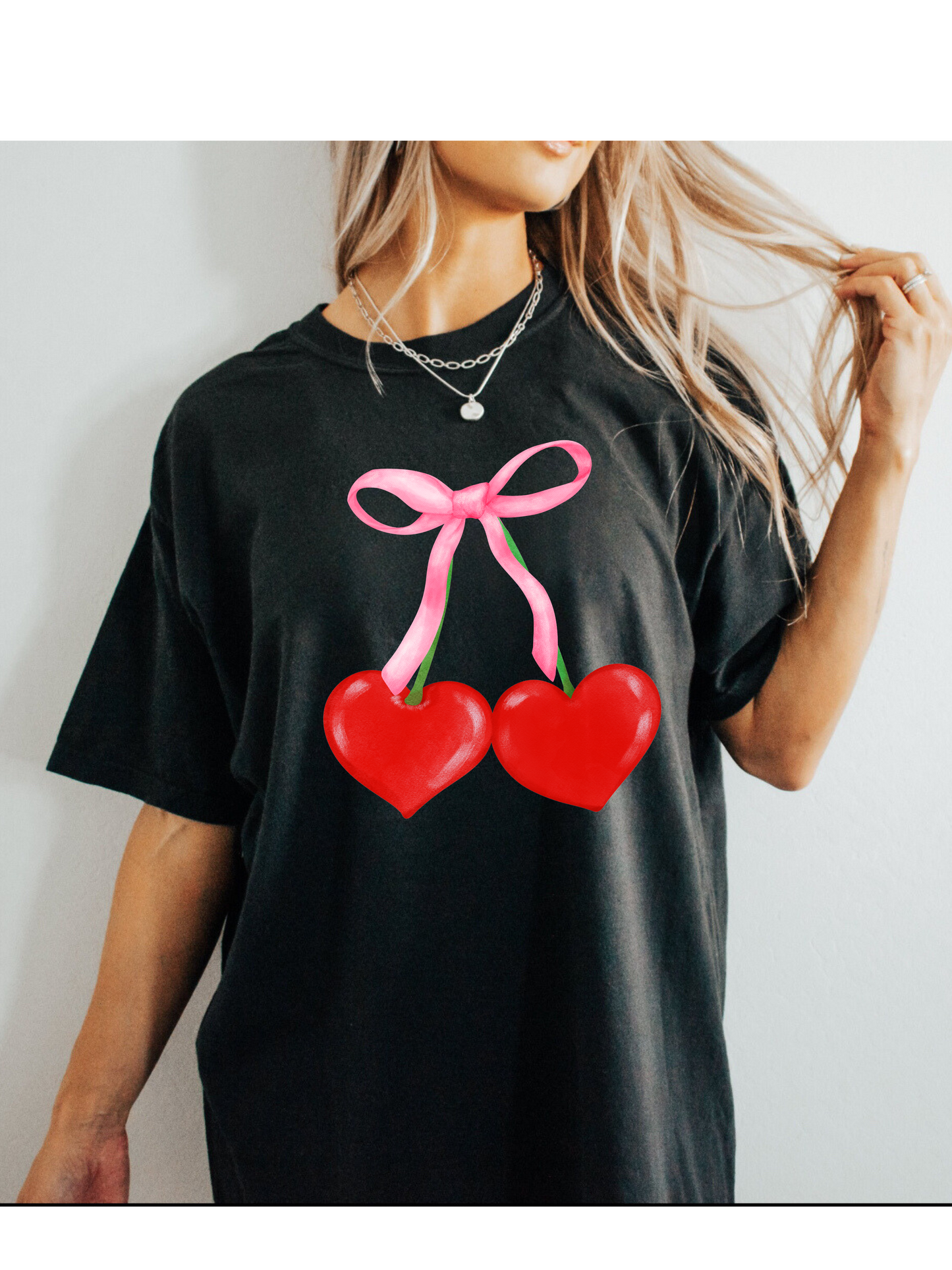 Cherry Hearts Tee