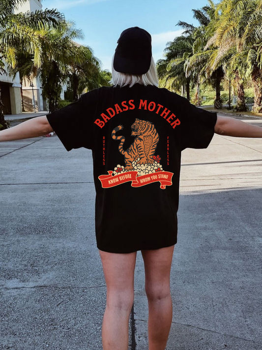 Badass Mother Shirt, Mom Tee