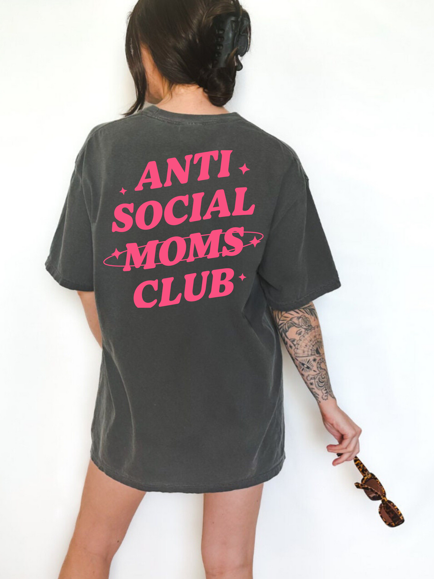 Anti Social Moms Club Tee, Mom Shirt